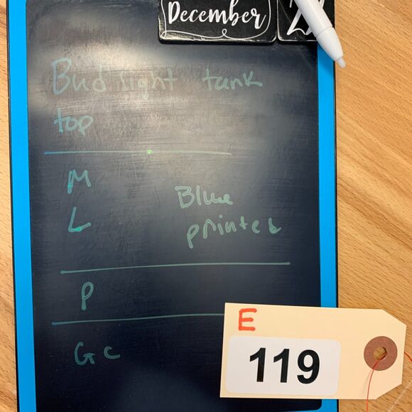 Budlight Beer Tank Top Mens L Large Blue Allover Print Sleeveless Round Neck - Picture 8 of 9